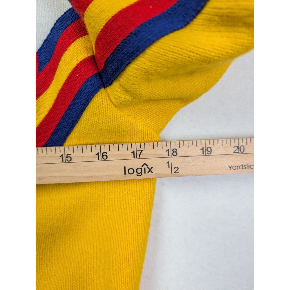 Varsity Womens Cheerleading Uniform Set 34 5-14 UCA USA Sweater Skirt Yellow - Picture 11 of 16